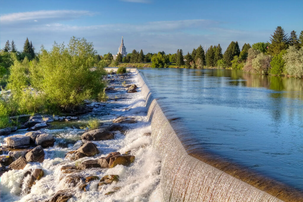 idaho falls green belt.